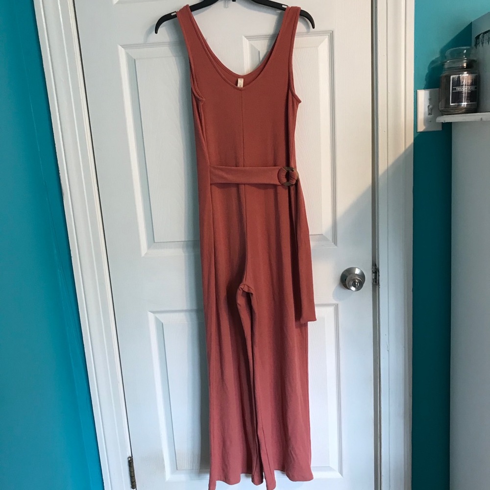 Pink jumpsuit